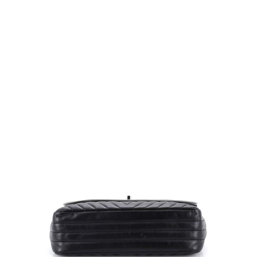 Chanel Round Cc Chain Flap Bag Chevron #233872C39B - Picture 4 of 8